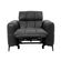 SOFA RECLINABLE 1P COOPER NEGRO 3